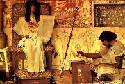 Sir Lawrence Alma-Tadema,OM.RA,RWS Joseph Overseer of the Pharoahs Granaries, by Sir Lawrence Alma-Tadema, oil on canvas oil on canvas